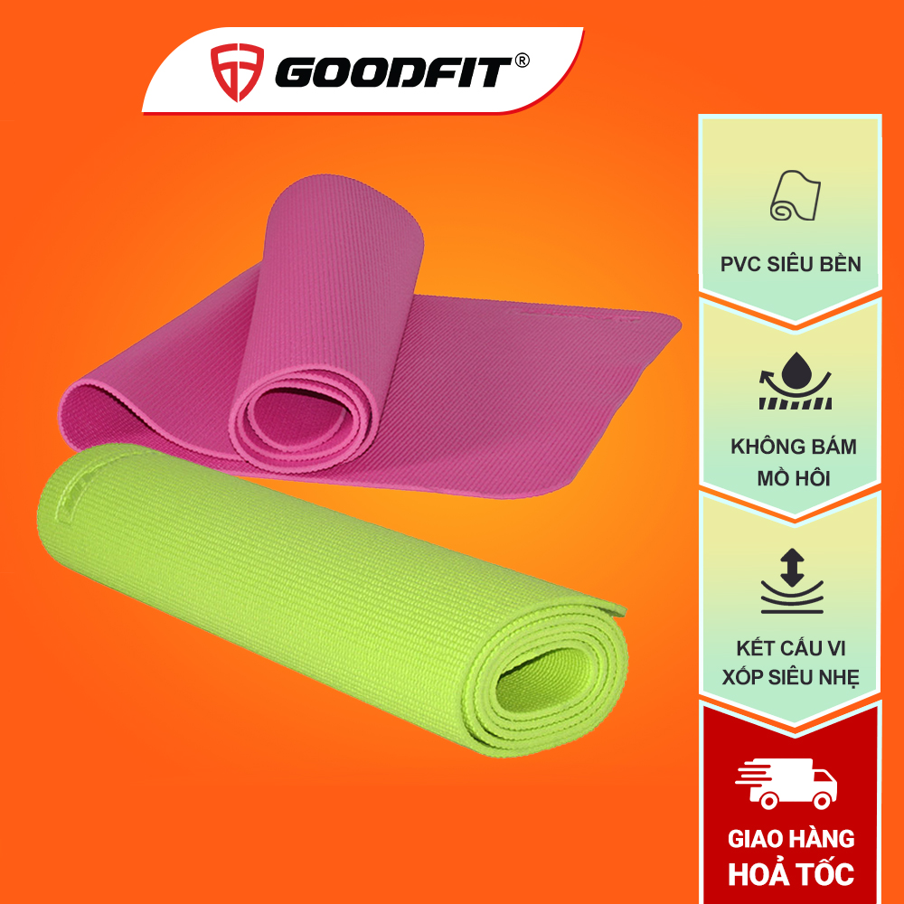 Thảm tập yoga cao cấp chất liệu pvc md9010