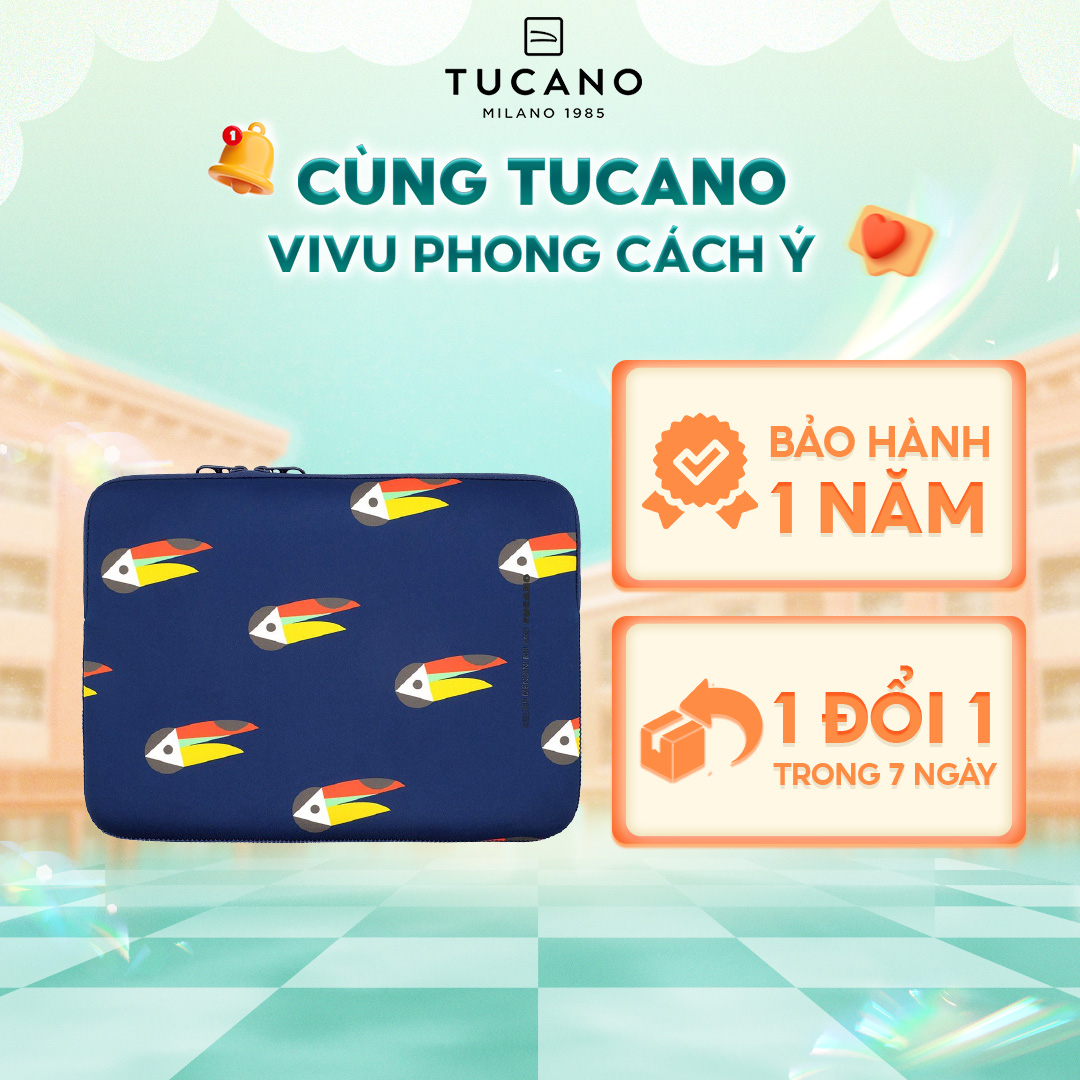 Previous Next Túi chống sốc laptop macbook Tucano Shake Neoprene Mendini Túi chống thấm nước laptop- máy tính- Bảo hành 24 tháng
