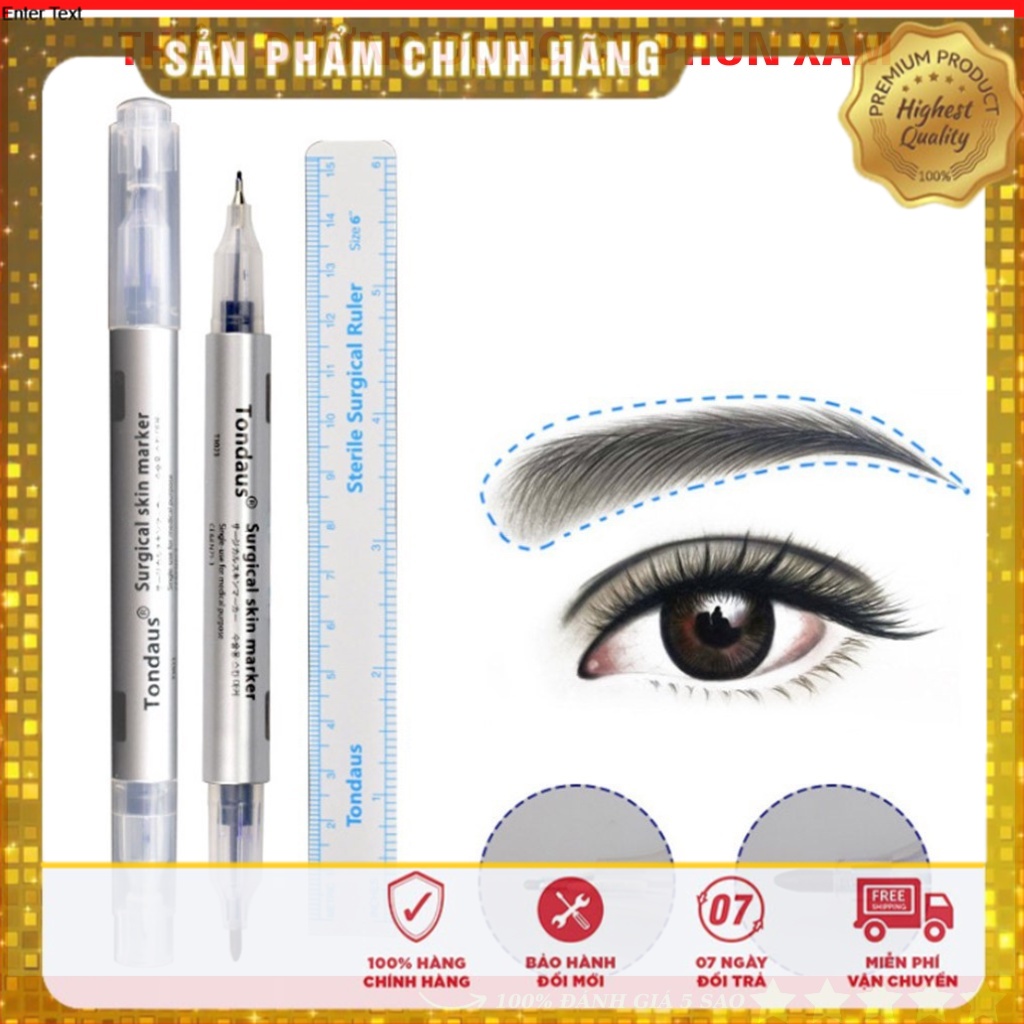 Bút định hình chân mày, môi và xoá định hình dcpx, chuyên dùng trong phun xăm thẩm mỹ