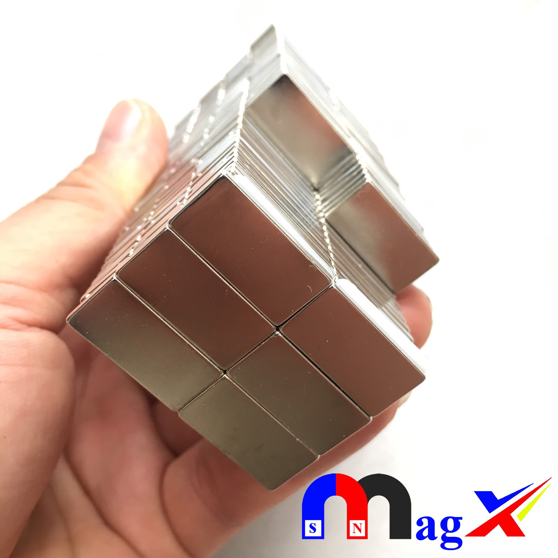 Nam châm đất hiếm hcn 20x10x1mm - mã n35 lực từ cực mạnh - bộ 10 viên
