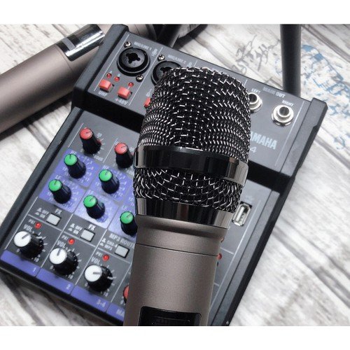 Combo trọn bộ mixer yamaha g4 bluetooth - tặng kèm 2 micro không dây ,bàn mixer g4 live stream | karaoke xe hơi hỗ trợ màn hình led có bluetooth dành cho loa kéo - âmly dàn hát karaoke gia đình âm . bảo hành 12 tháng.