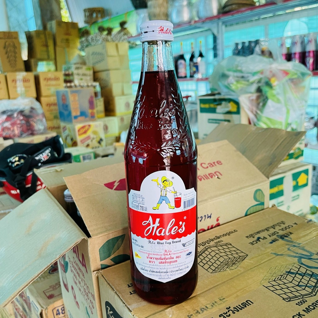 Sirô đậm đặc hương mây thái thương hiệu sala hale's blue boy 710ml