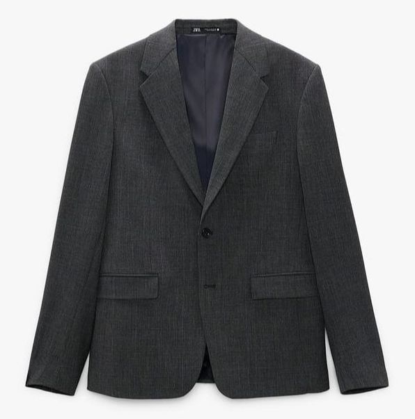 Áo vest Zara authentic CHECK SUIT size 50