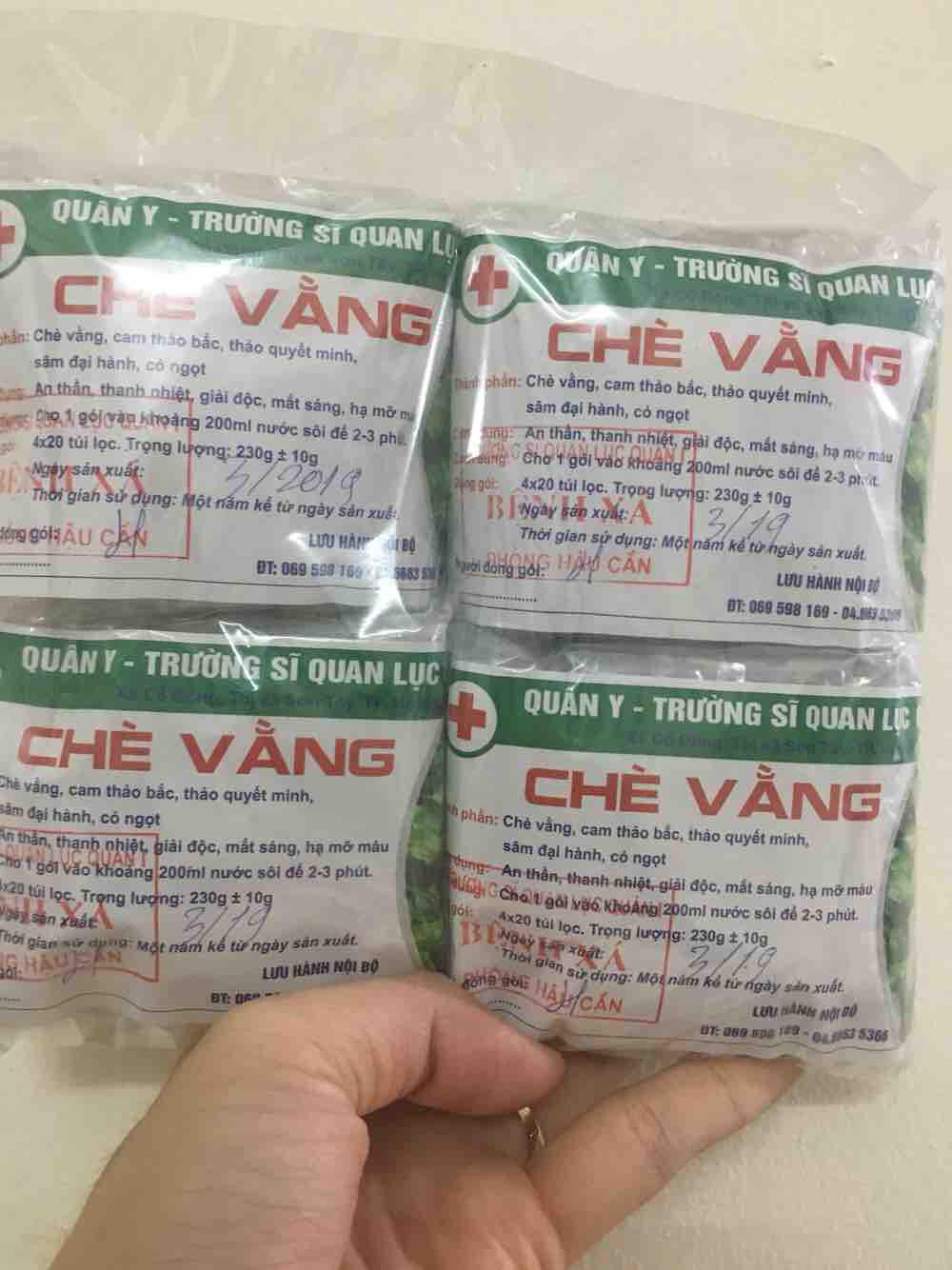 Chè vằng túi lọc 80 túi lọc hàng chuẩn trường sqlq1