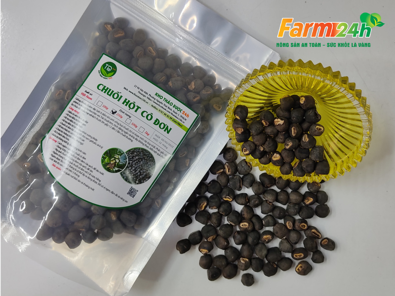 Chuối hột cô đơn lợi tiểu, trừ sỏi thận, tốt cho người tiểu đường, ổn định đường huyết, 100% thiên nhiên | Farm24h