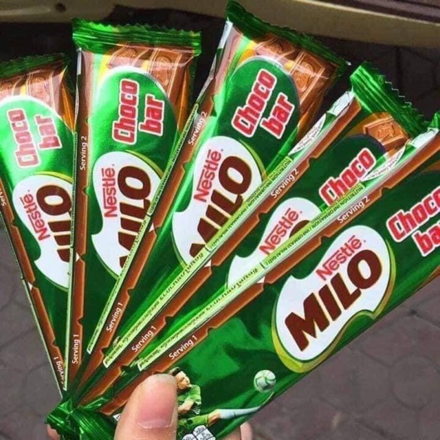 Milo choco bar thái lan 7k/ thanh 01/11/2020