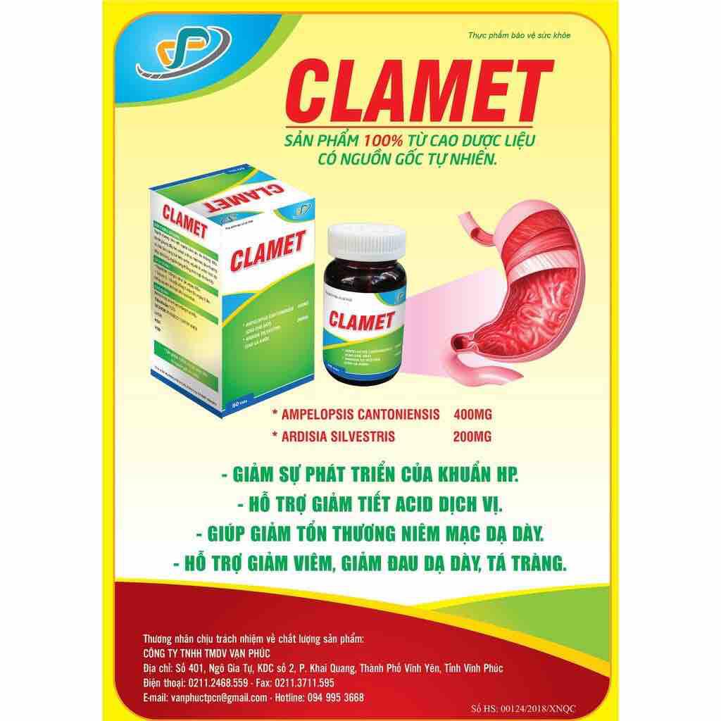 CLAMET. Giá 300.000₫