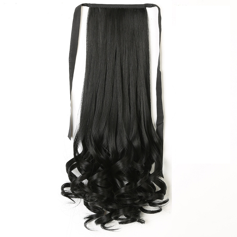 (Dài 48cm) ĐUÔI TÓC GIẢ UỐN XOĂN - đuôi ngựa xoăn cực trẻ trung và sang trọng