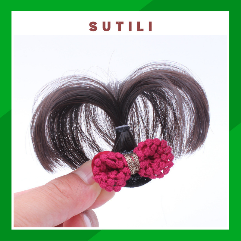 Chùm tóc giả cây dừa bé gái