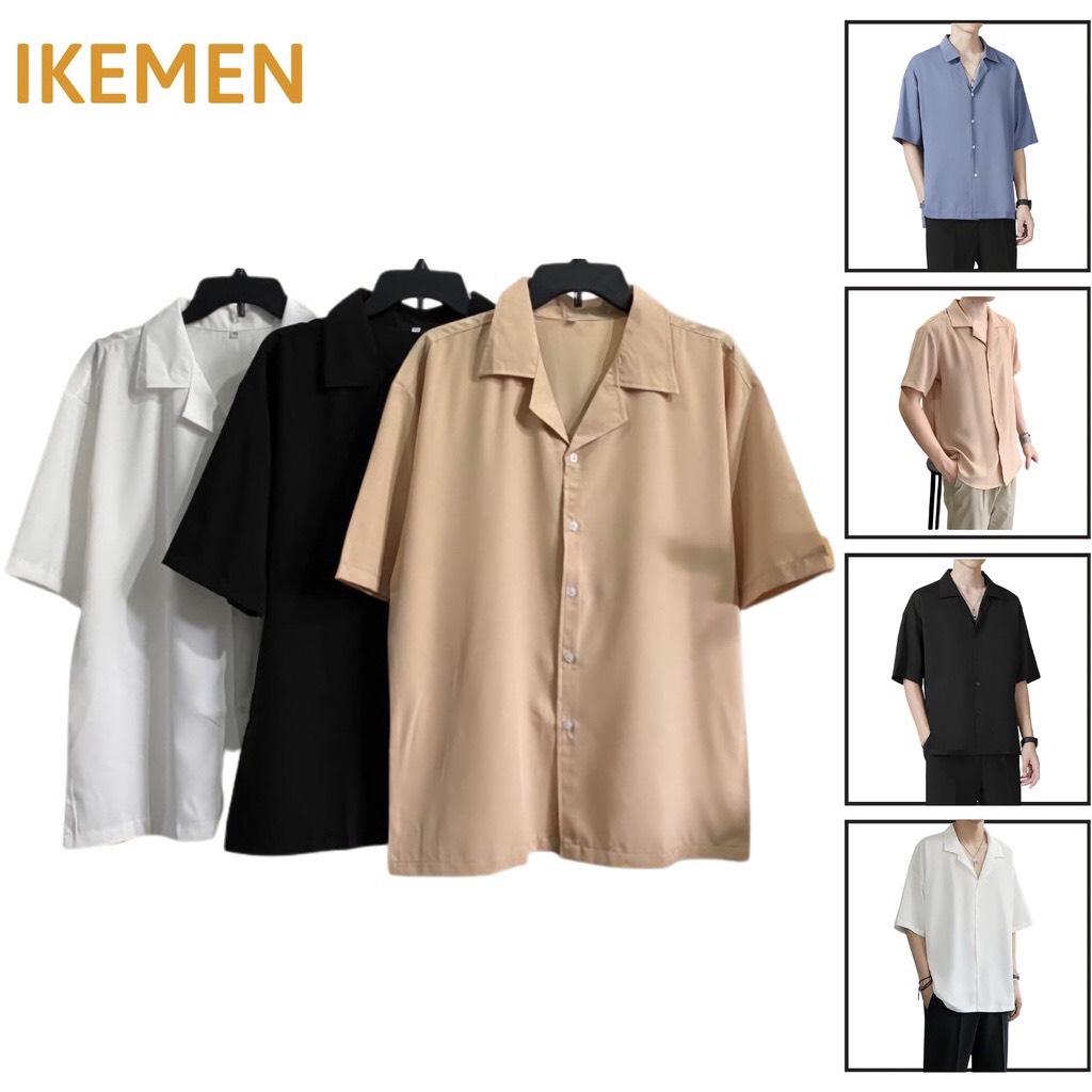 Áo sơ mi nam tay ngắn phong cách thể thao, xưởng may Phương Nam,N23094