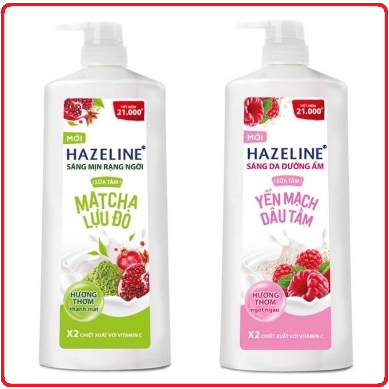 Sữa tắm dưỡng da hazeline chai 1 kg