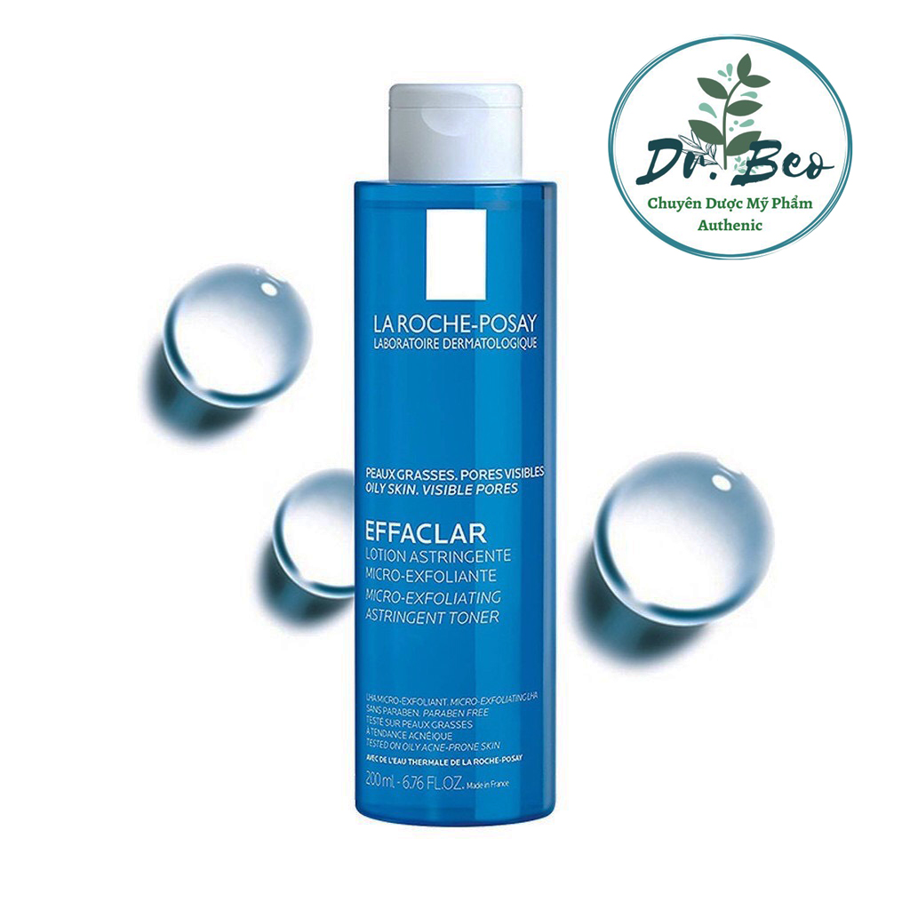 Toner cho da dầu mụn effaclar toner laroche-posay