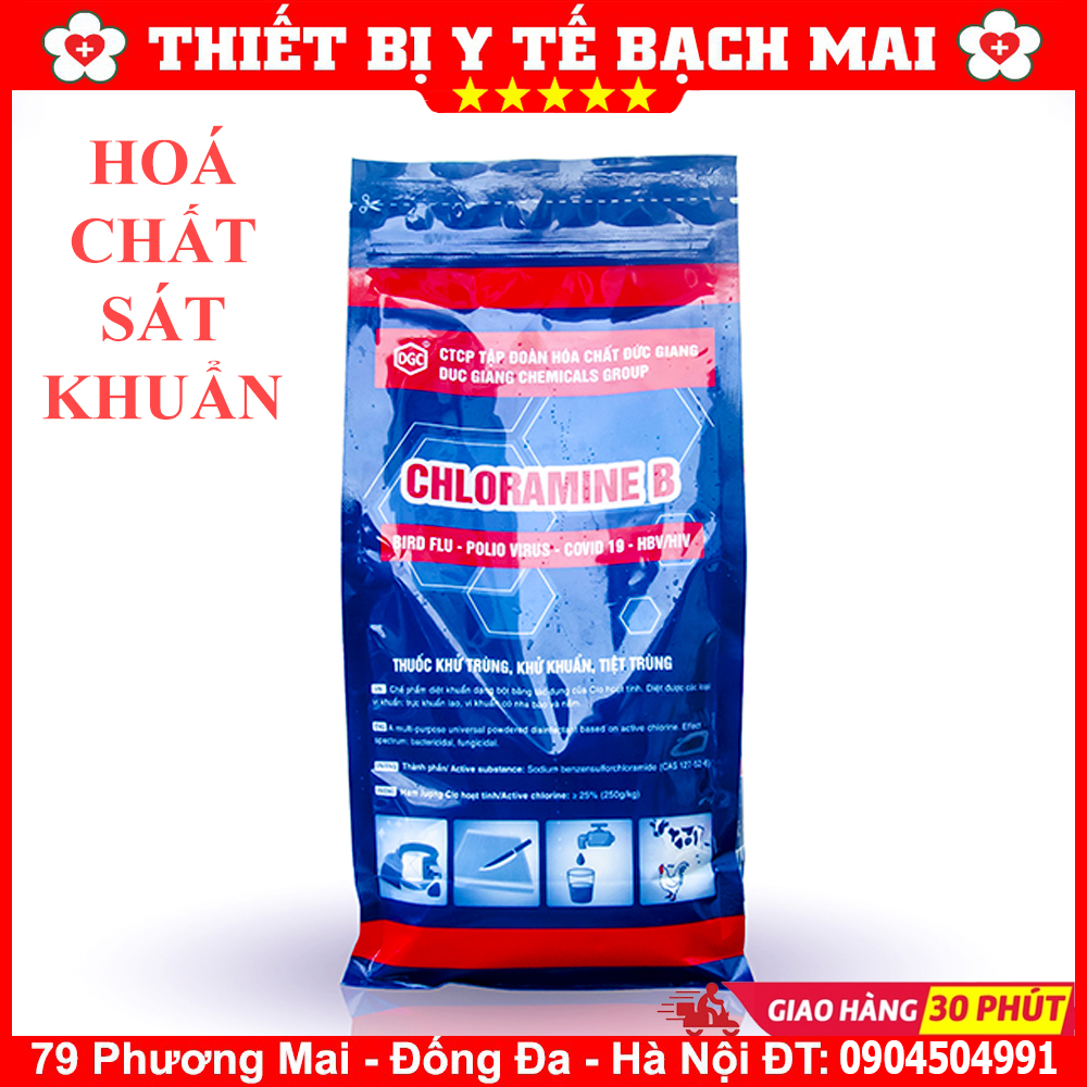 Cloramin B Đức Giang Hoá Chất Sát Khuẩn Khử Trùng Thương Hiệu Việt Nam [1kg]