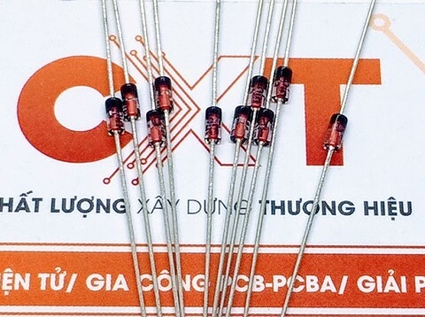 Diode zener 0.5w 5.1v chân cắm