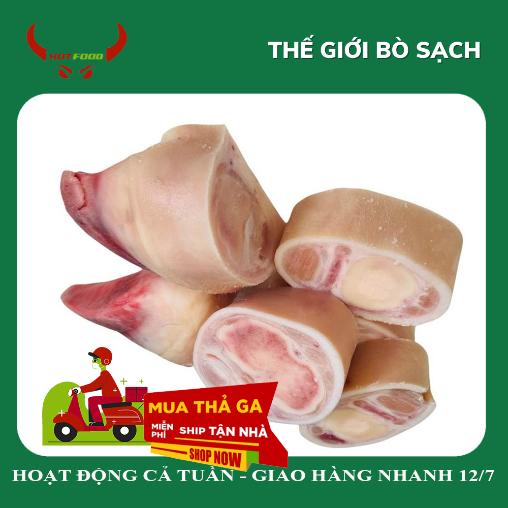 [ Miễn Phí Giao Hàng ]Chân Bò Úc Cắt Miếng Hầm Đu Đủ, Tiêu Đen... - 1kg - Giao Nhanh HCM