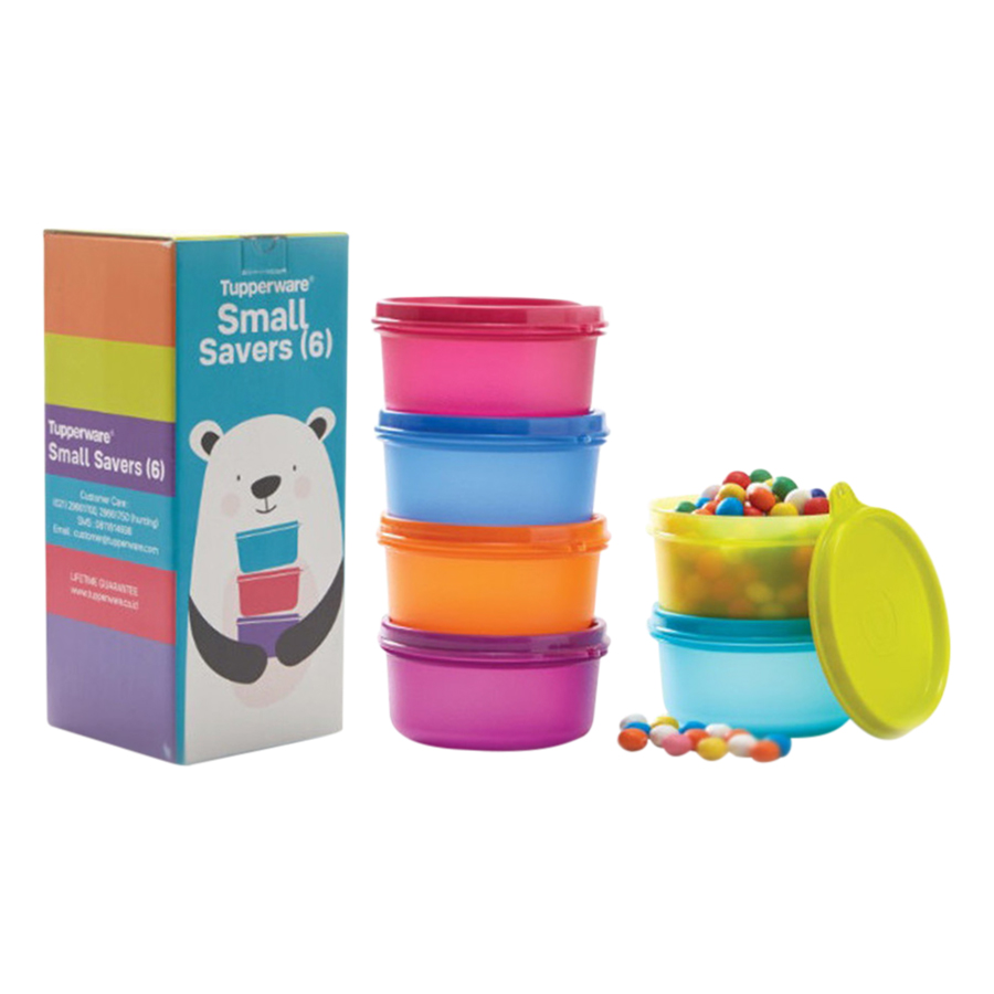 Bộ hộp đa năng bảo quản thực phẩm Tupperware Small Server 200ml 6 hộp