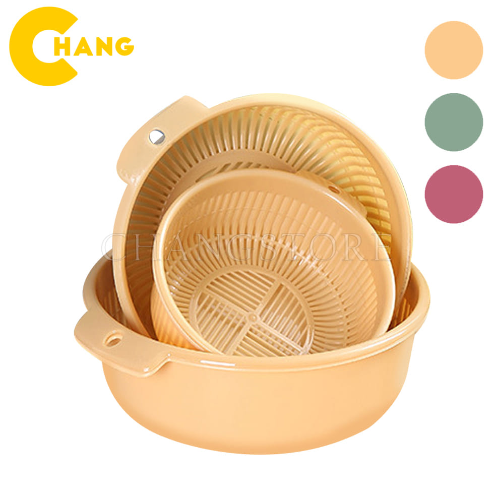 Bộ Rổ Rá Nhựa Cao Cấp Có Nhiều Kích Cỡ Tiện Dụng Cho Mọi Nhà