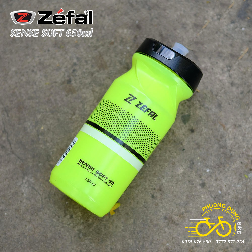 Bình nước xe đạp ZEFAL SENSE SOFT 650ml