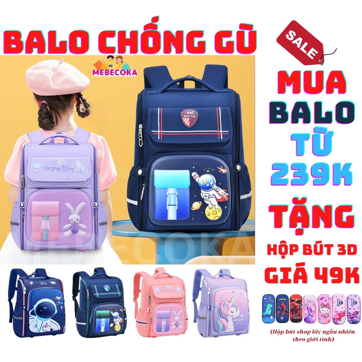 Balo chống gù ,cặp chống gù học sinh tiểu học (Nhật Bản) loại Cao Cấp