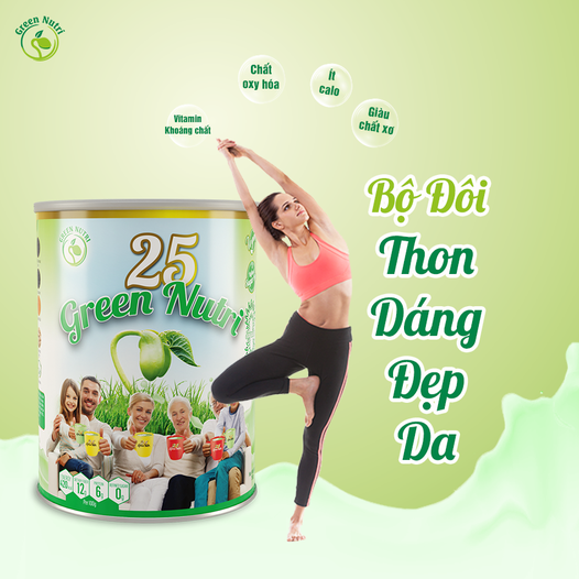 Sữa ngũ cốc nguyên hạt dinh dưỡng 25 loại ngũ cốc 25 Green Nutri