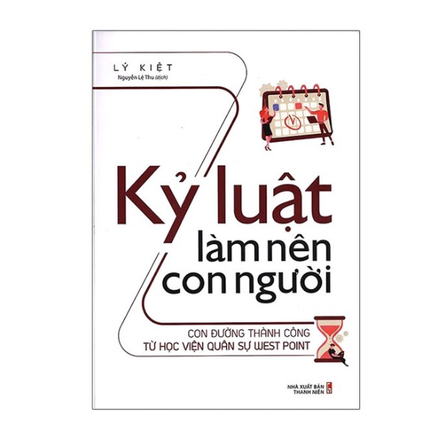 Sách - Kỷ Luật Làm Nên Con Người - Mhbooks tặng bookmark