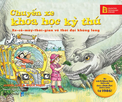 Fahasa - chuyến xe khoa học kỳ thú - xe cỗ máy thời-gian về thời đại khủng long
