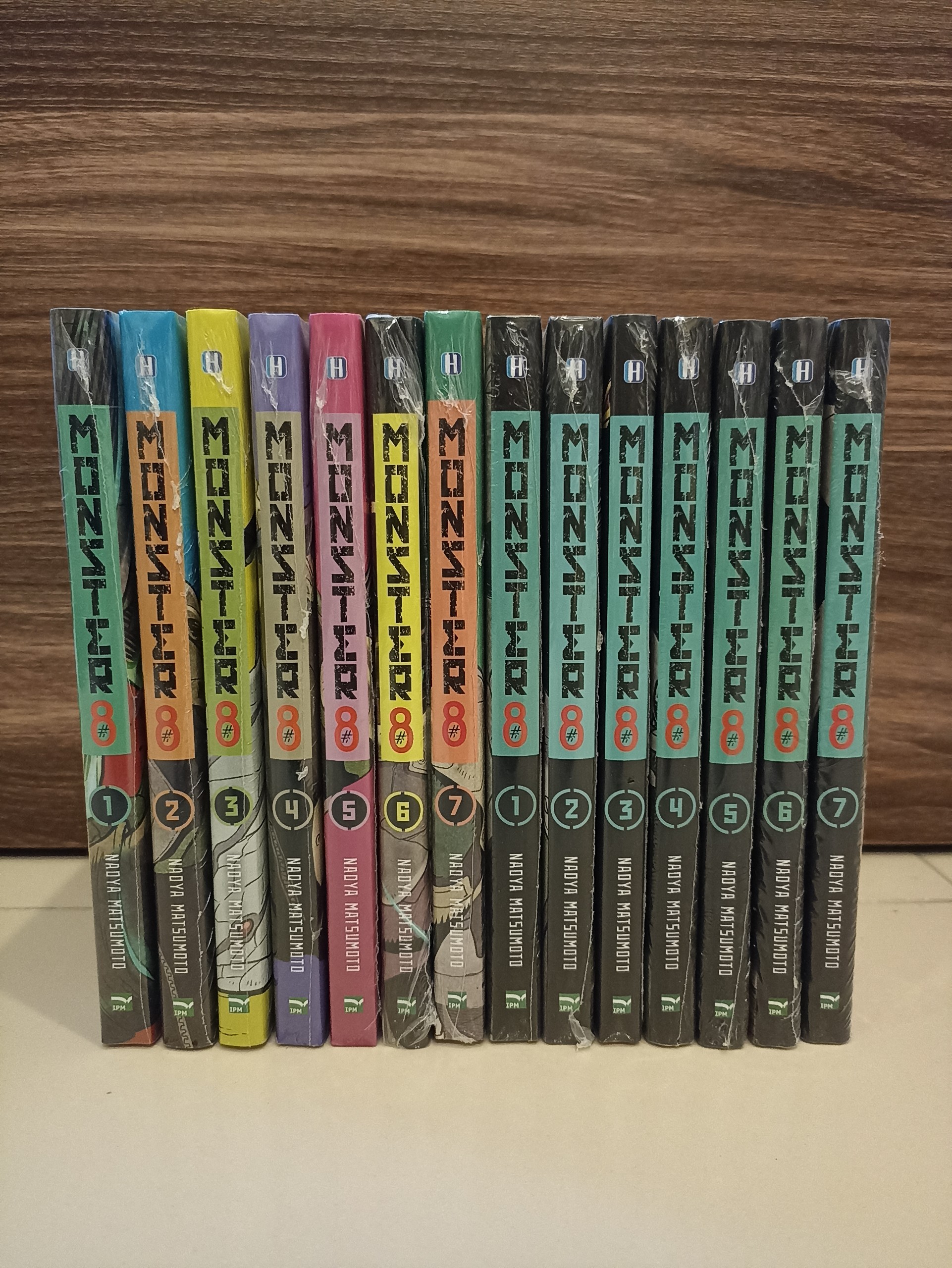 Combo - Monster 8 Tập 1 - 7 Dark Ver + Bright Ver Bản đặc biệt Seal