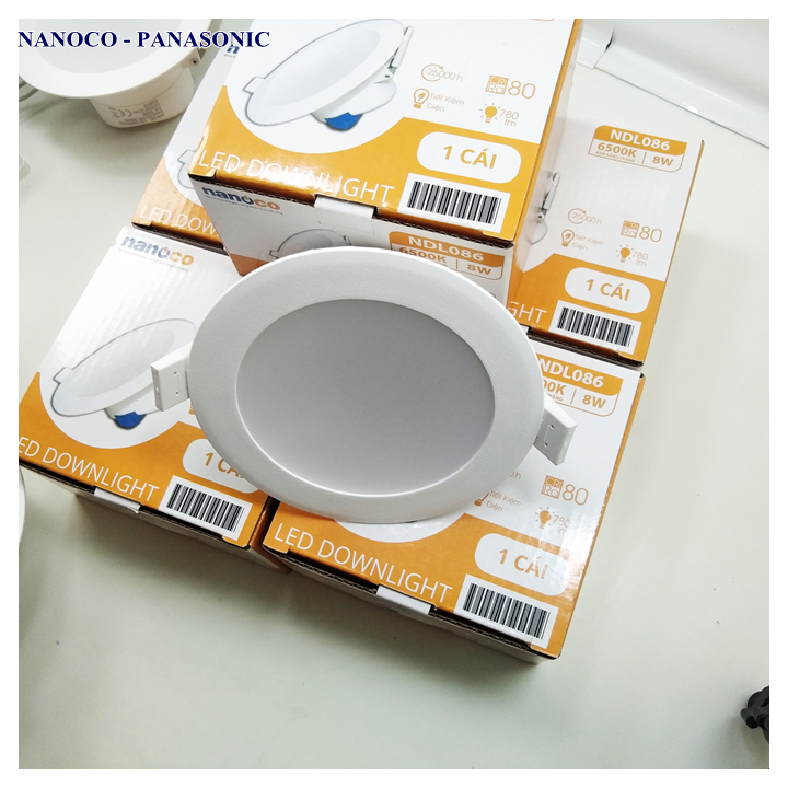 Đèn LED Downlight âm trần 8W D115/ 90mm - Chính hãng
