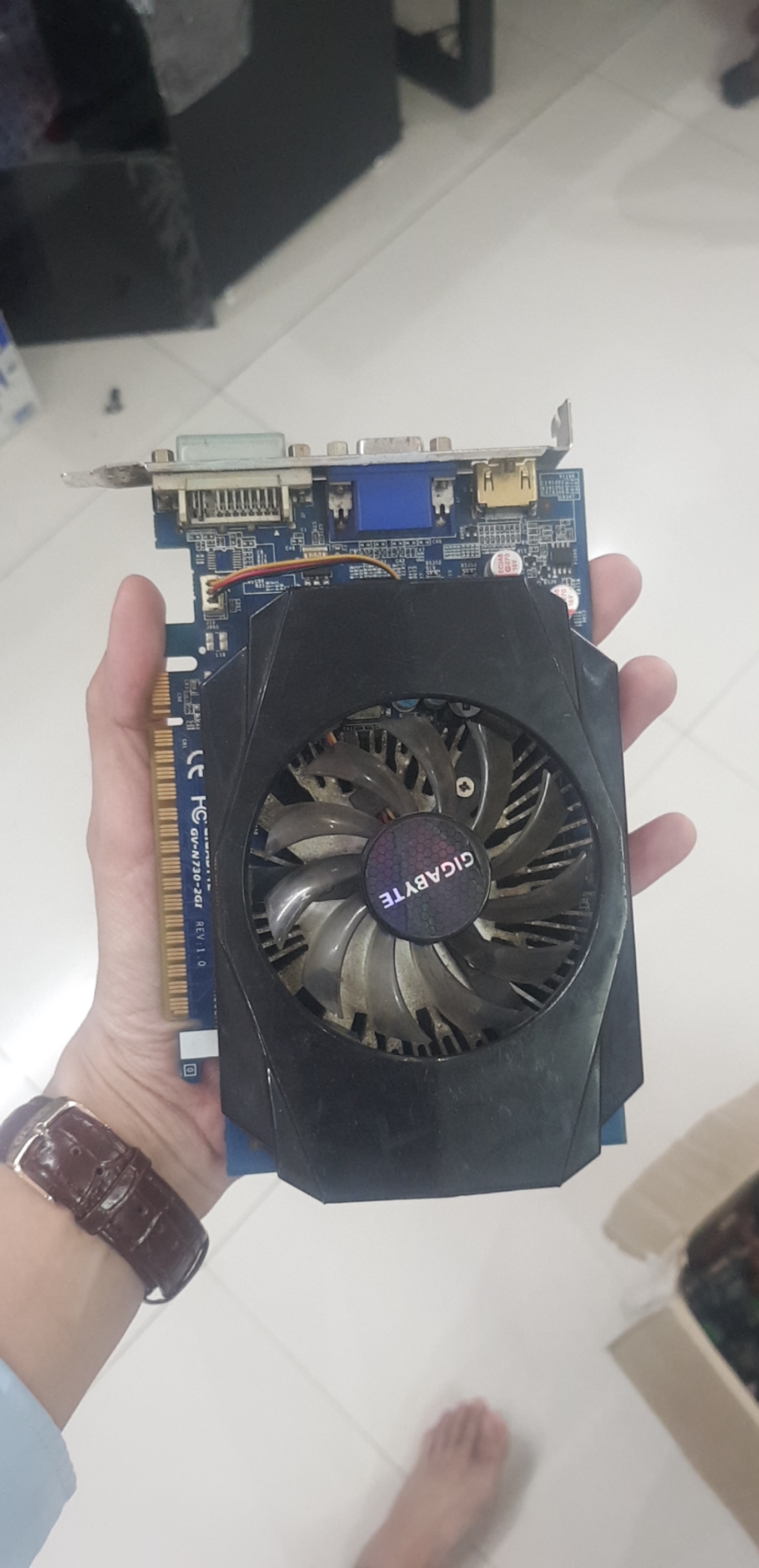 Rẻ vô địch - card vga 730 2g ddr3 chơi lol fifa