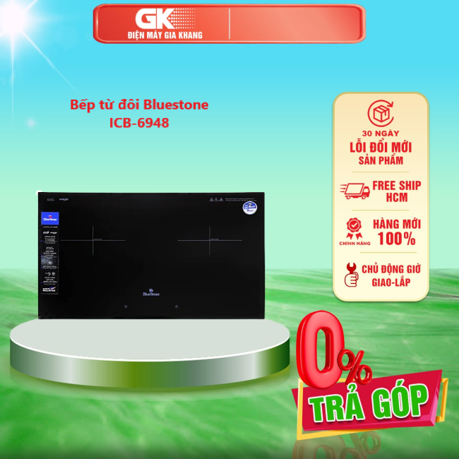 Bếp từ đôi bluestone icb-6948 - giao toàn quốc - freeship hcm