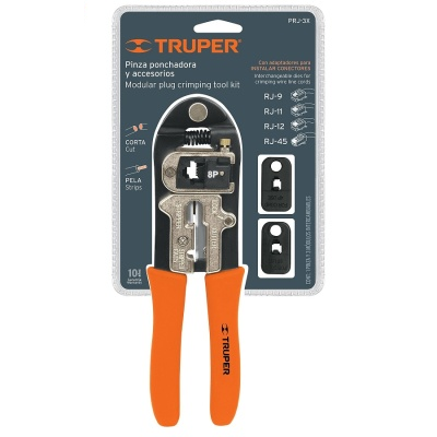 Kềm bấm cáp mạng nhiều đầu Truper 18343