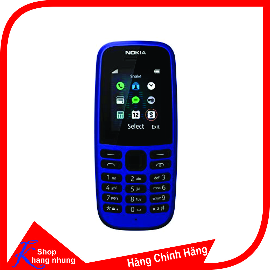 Điện thoại nokia 105 single sim - hàng chính hãng