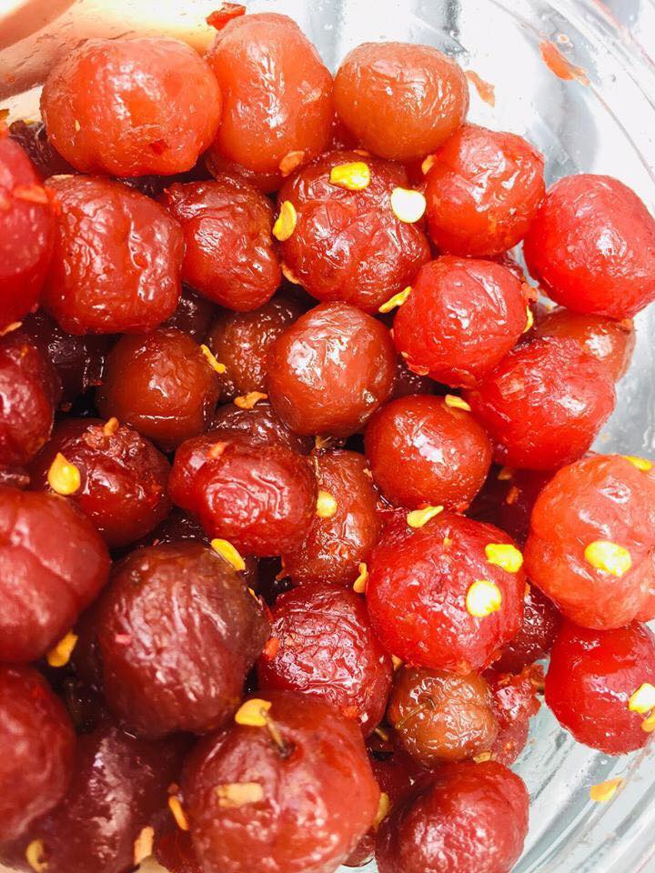 300g Mứt chùm ruột rim xốc muối ớt cay cay, thực phẩm đạt chất lượng tốt, sản phẩm chất lượng cam kết như hình