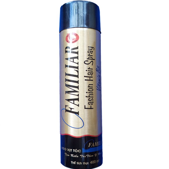 Keo Xịt Tóc Fashion Hair Spray Familiar 200ml 400ml Tạo Mọi Kiểu Tóc Theo Ý Muốn