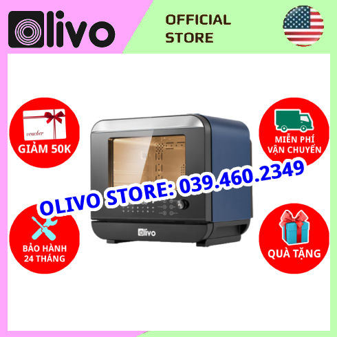 Nồi chiên hơi nước olivo sf18 - thương hiệu mỹ - dung tích 18l