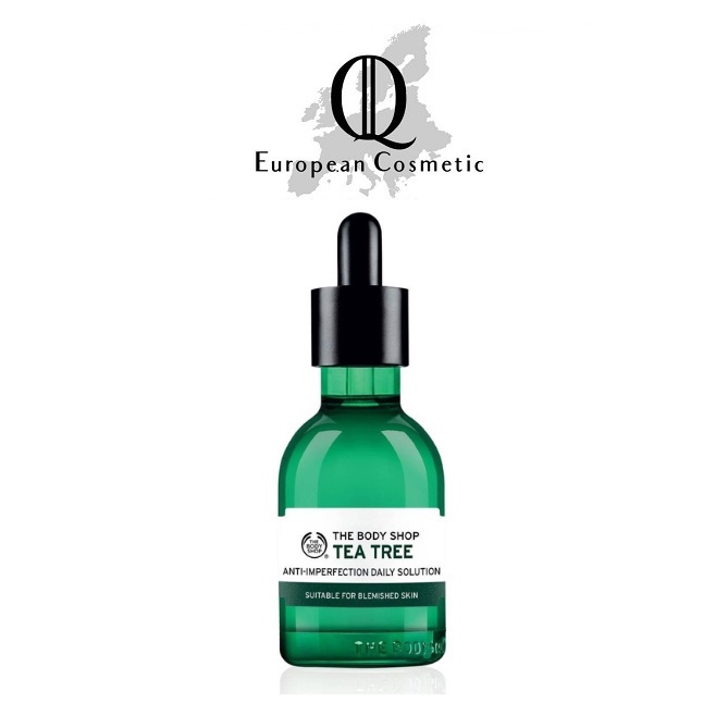 Serum dưỡng da mụn tea tree the body shop anti imperfection daily solution 50ml