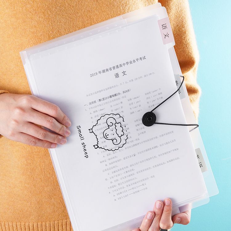 Bìa hồ sơ nhiều ngăn, túi hồ sơ a4 nhiều ngăn, chống nước