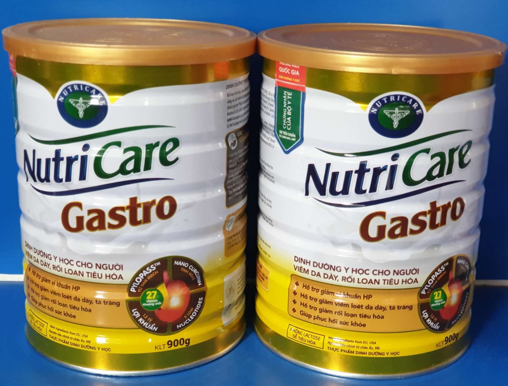 Combo 2 Lon Sữa bột NutriCare Gastro-  DD Y học cho người bị viêm dạ dày và rối loạn tiêu hoá
