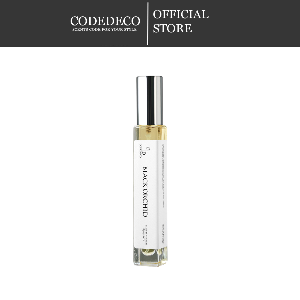 Tinh dầu nước hoa codedeco black orchid 10ml, bí ẩn, hiện đại, gợi cảm
