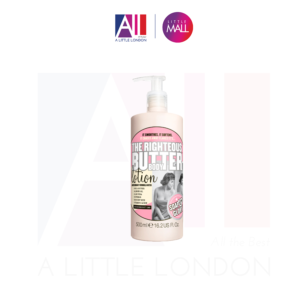 Dưỡng thể Soap & Glory The Righteous Butter Nourishing Body Lotion 500ml (Bill Anh)