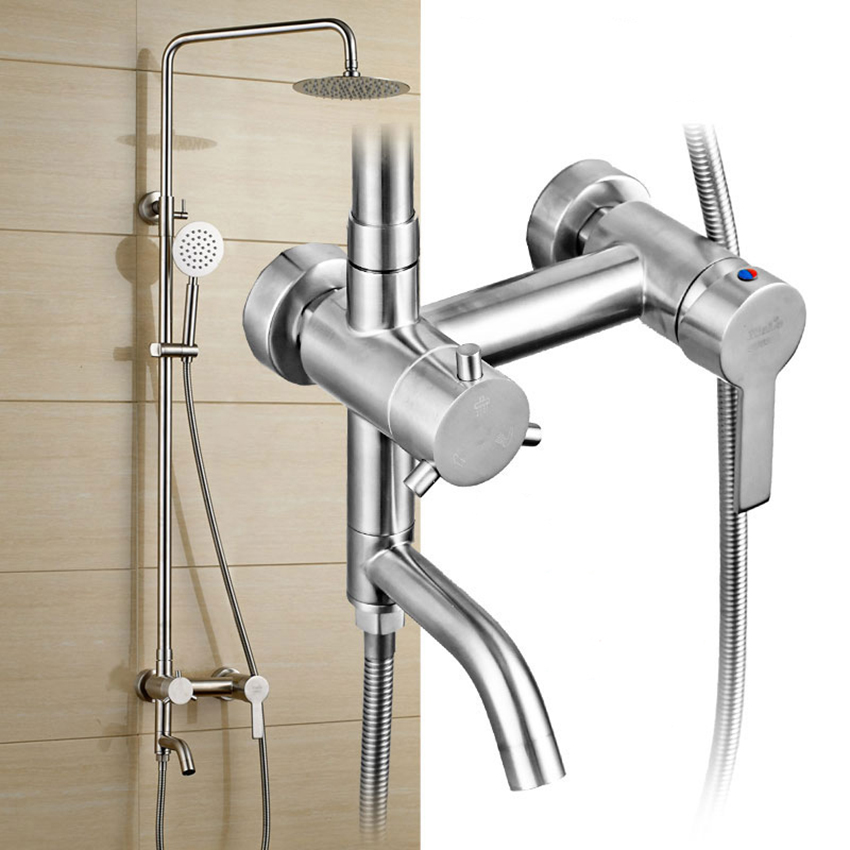 Bộ sen cây inoc châu âu,bộ sen cây tắm đứng,bộ sen cây nóng lạnh, sen cây inox304,sen cây tắm đứng cao cấp,green home hn