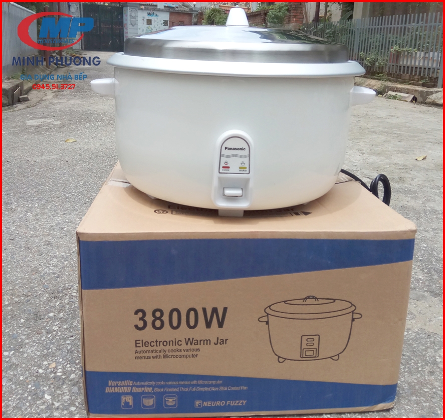 Nồi cơm công nghiệp Pana 28 lít Bảo hành 12 Tháng