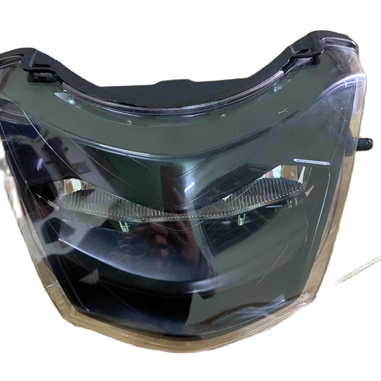 Pha đèn 2 tầng màu đen gắn xe Wave 50cc , Wave A,Wave s100,Wave rsx 100,Wave RS siêu sáng