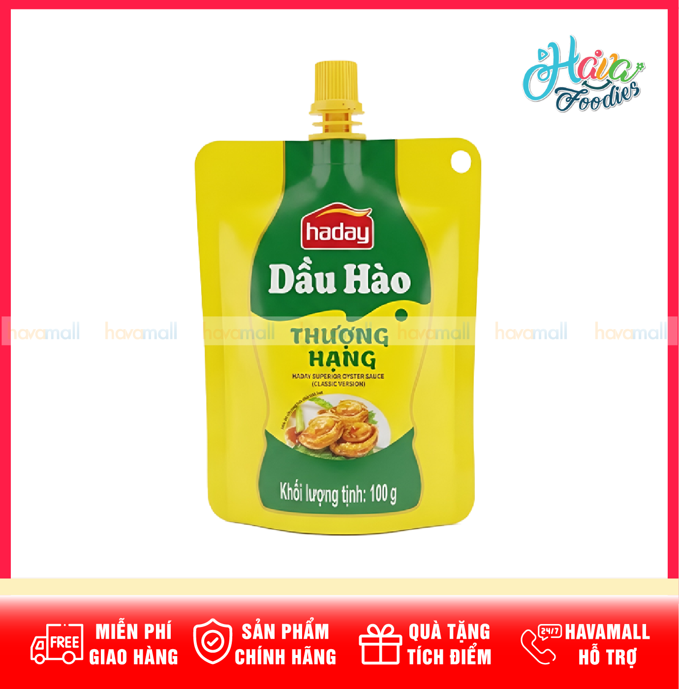 Haday Superior Oyster Sauce Imported Premium Oyster Sauce 100g – Haday Superior Oyster Sauce