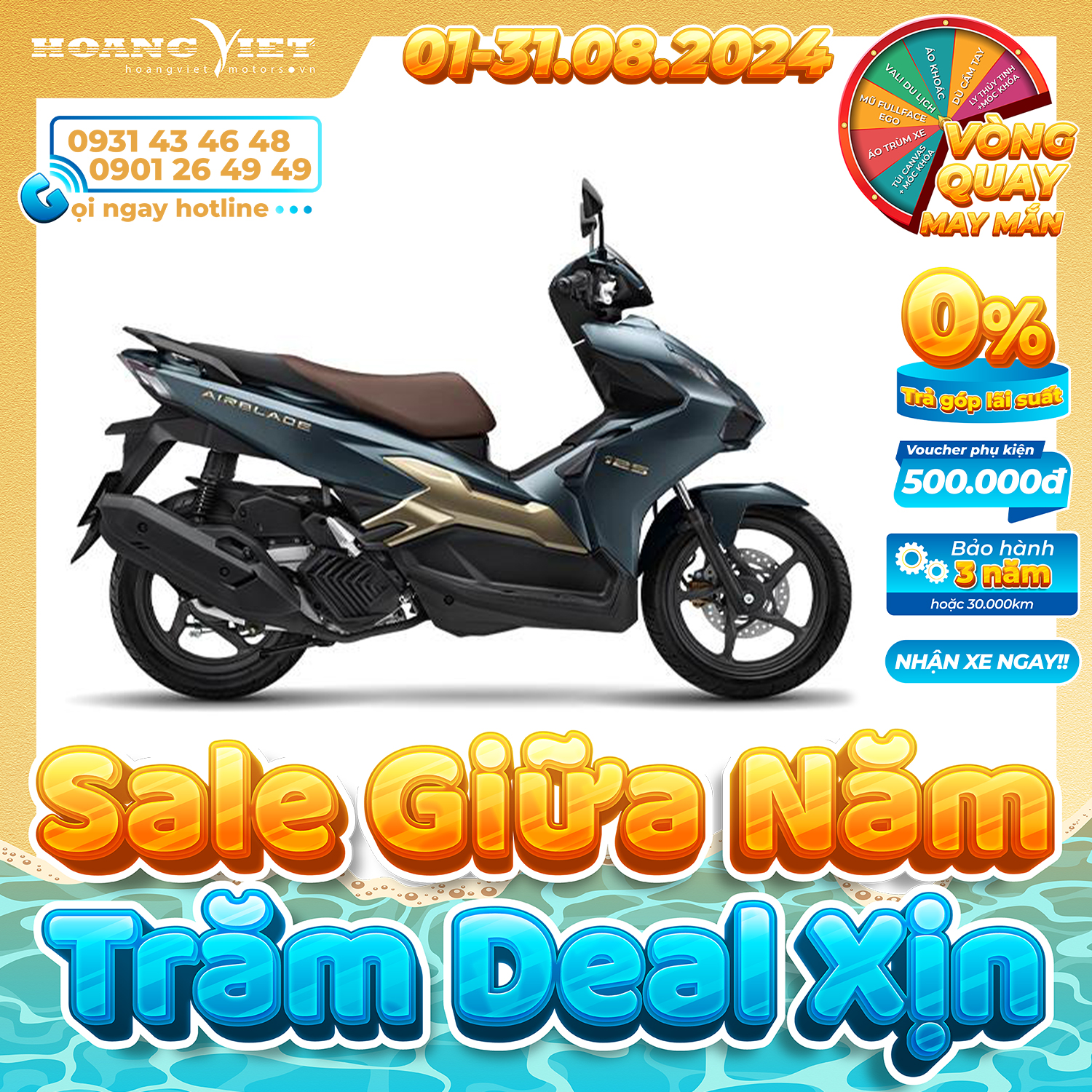Xe máy Honda Air Blade 125cc 2025 -  Phiên Bản Đặc Biệt