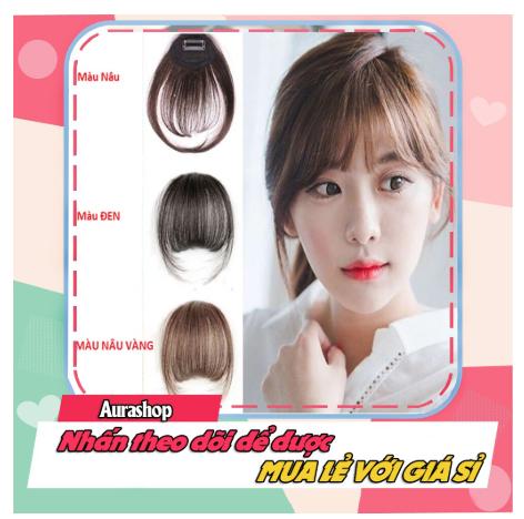 [Mái Mưa] Tóc Mái Thưa Giả Hàn Quốc y như tóc thật