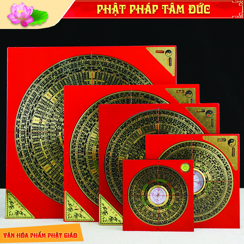 La bàn phong thủy la kinh mặt đồng cao cấp thiết kế hiện đại, bền bỉ - Mẫu mới