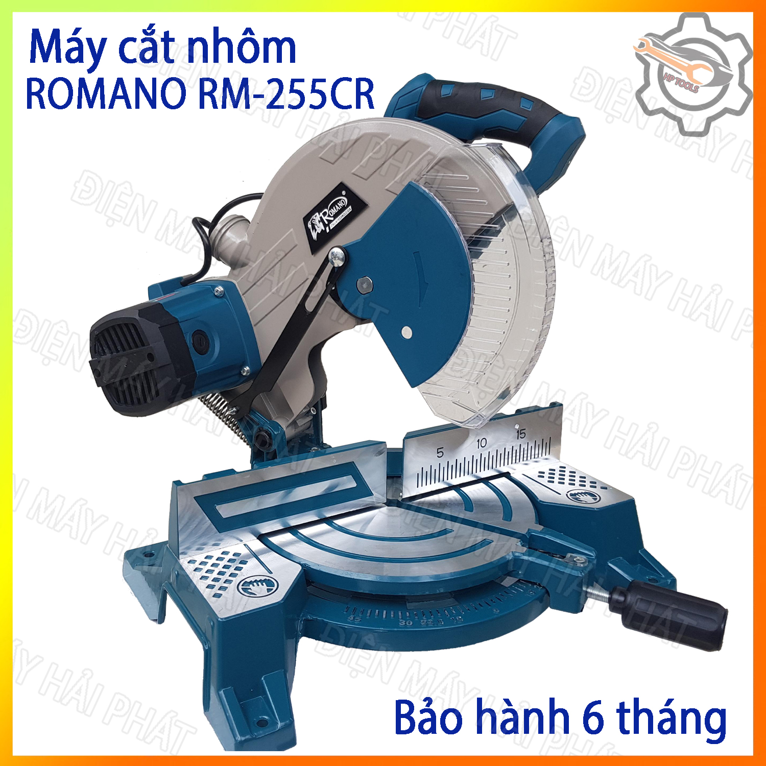 Máy cắt nhôm dây curoa romano rm-255cr chạy dây curoa bảo hành 12 tháng