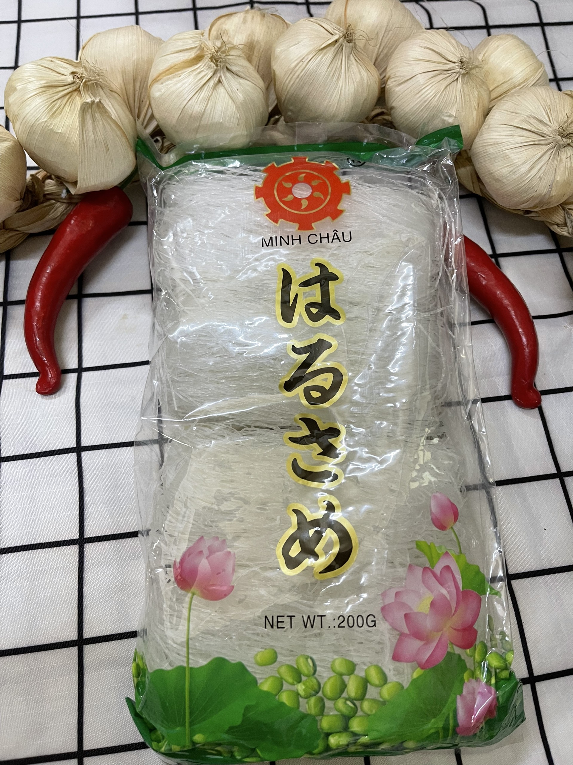 Bún tàu đậu xanh hiệu minh châu 200gram