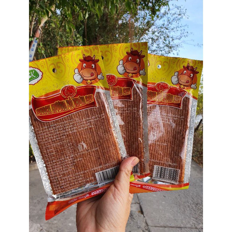 BỊCH 50 GÓI SNACK HƯƠNG BÒ THƠM CAY